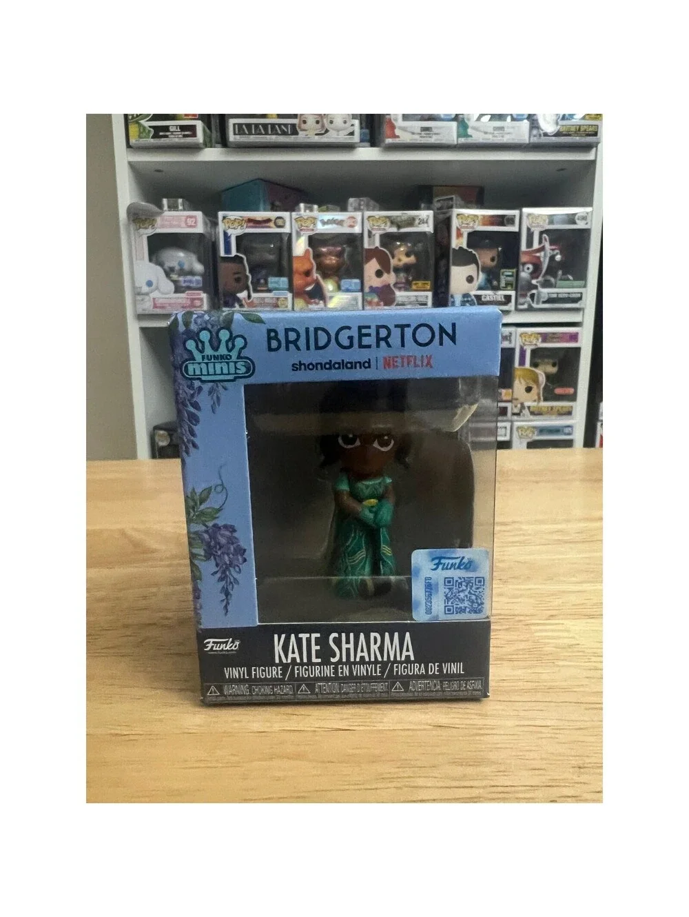 New in Hand Exclusive Kate Sharma Funko Mini Bridgerton Tv Show Vinyl Figurine